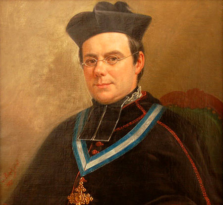 Mgr. J.-J. Faict, bisschop van Brugge. (Schilderij in het Klein Seminarie van Roeselare)