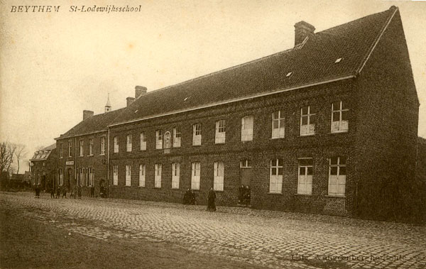 De St.-Lodewijksschool voor de 1ste Wereldoorlog