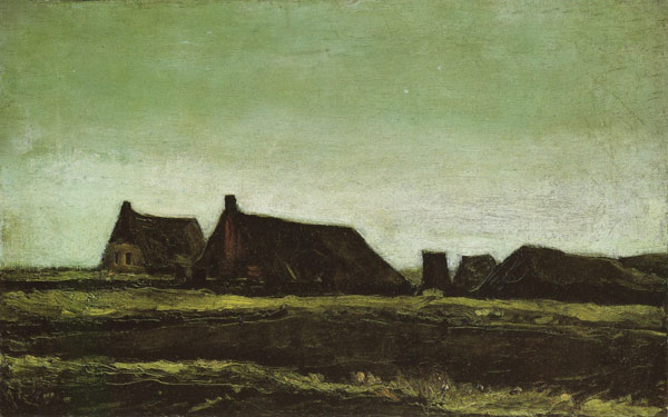 Hutten. Vincent Van Gogh, 1883 (Amsterdam, Van Gogh Museum).