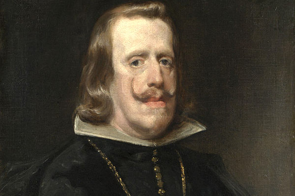 De Spaanse koning Filips IV. Diego Velazquez, 1656 (Londen, National Gallery).