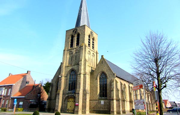 De St.-Godelievekerk van Beitem.