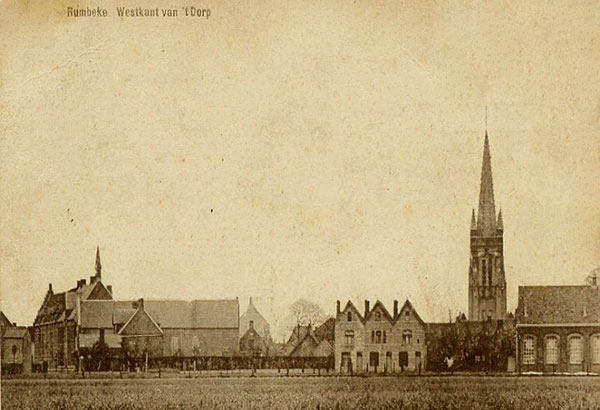 Oudste foto van het klooster (19de eeuw)